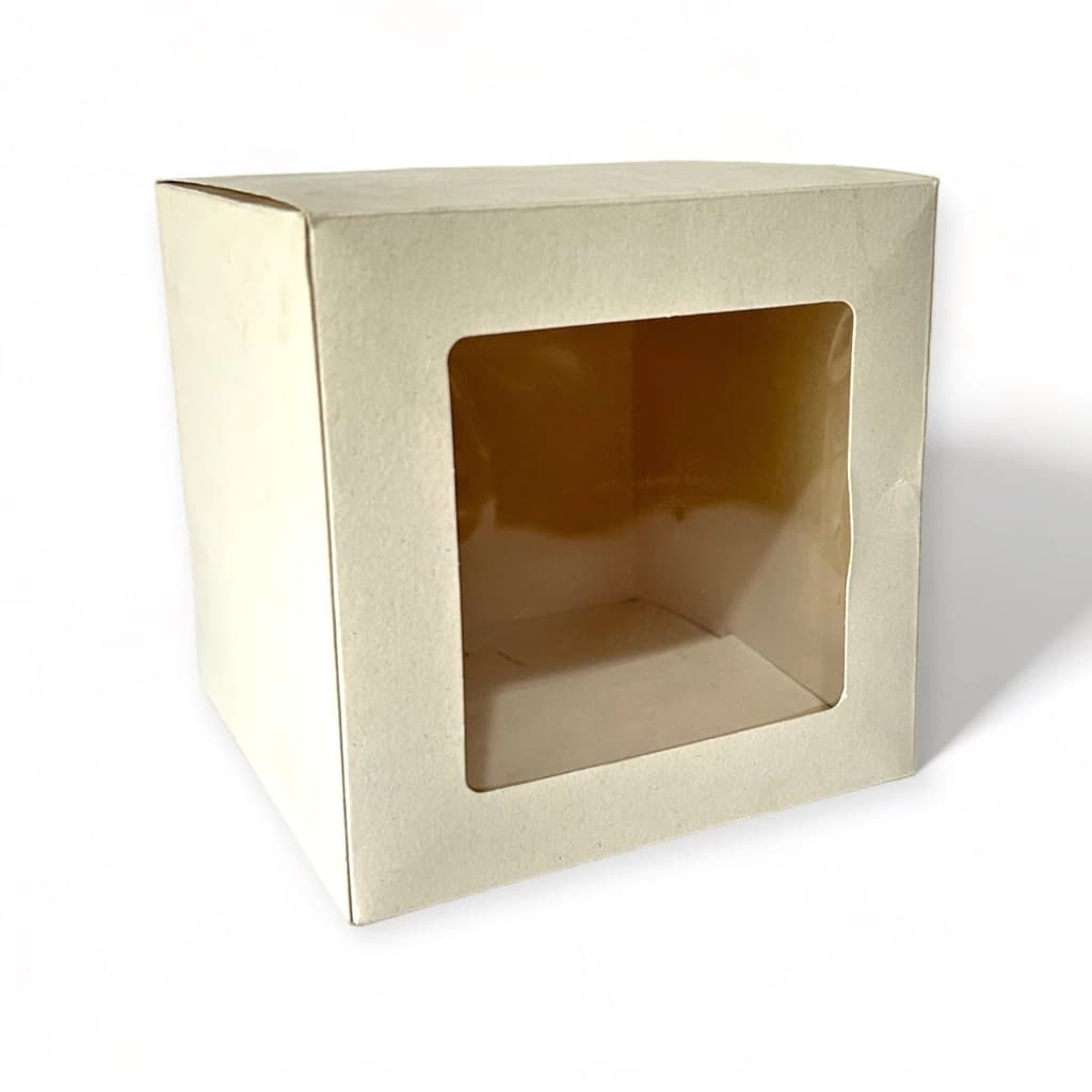 Caja Una Pieza Ventana 15x15x15 cm
