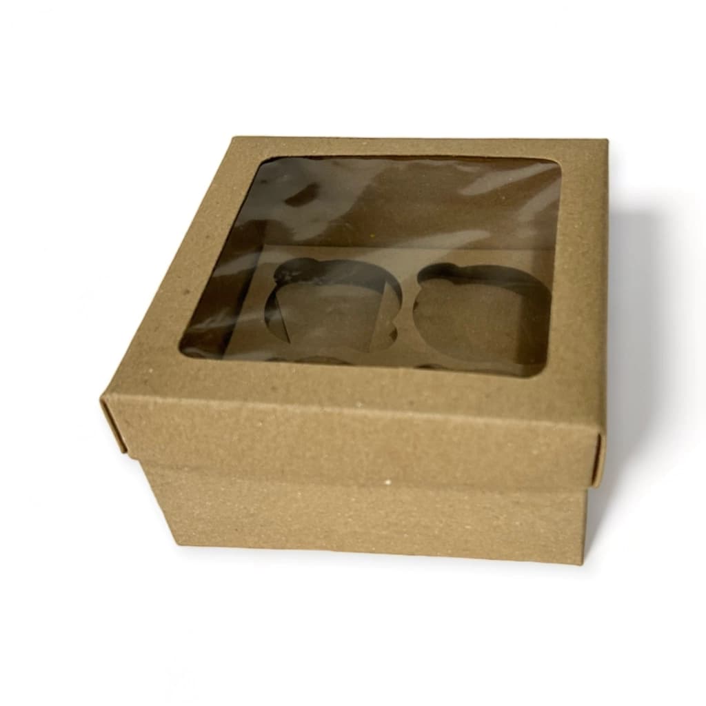 Caja Dos piezas Ventana 15x15x8 cm