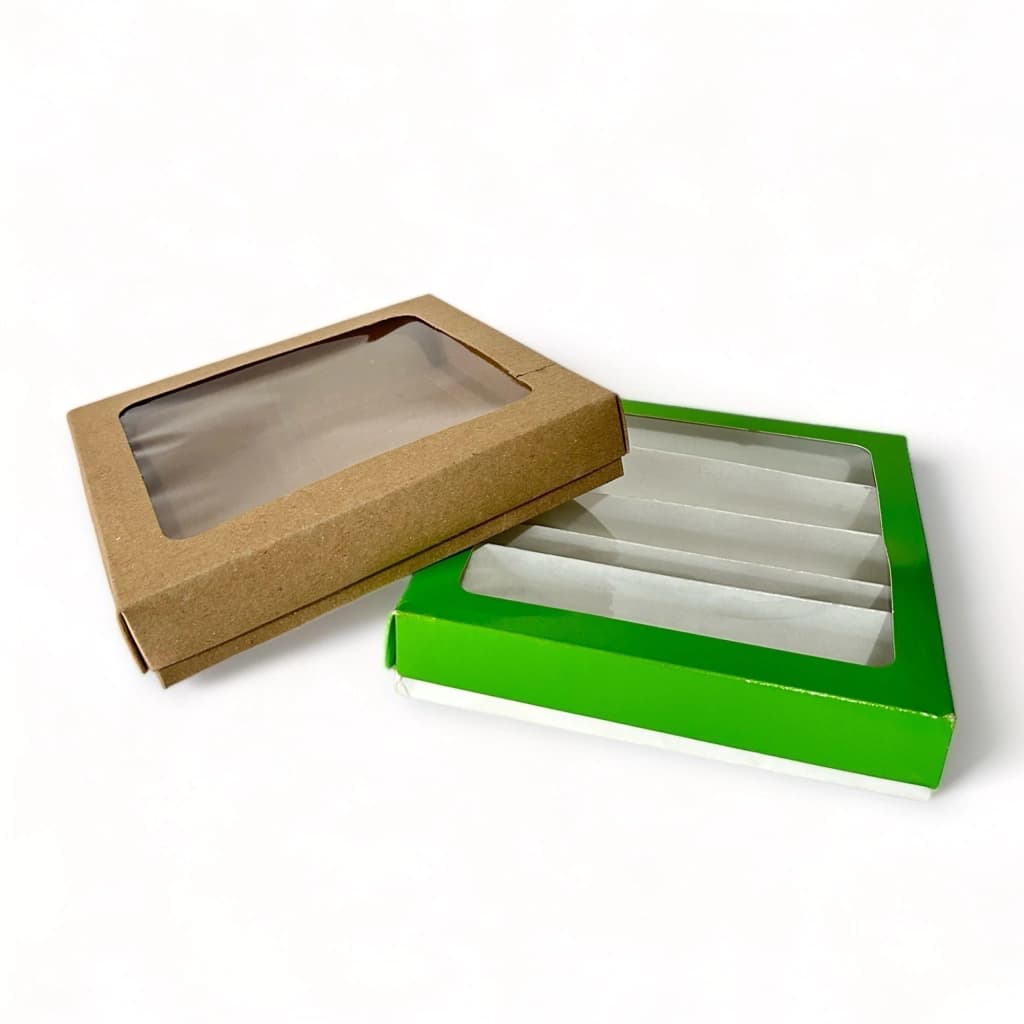 Caja Dos piezas Ventana 20x20x4 cm