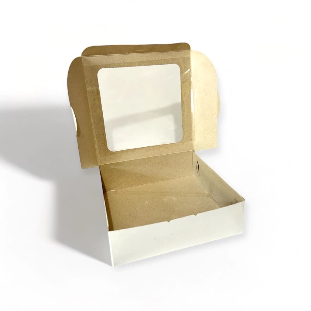 Caja Tipo Maletín Ventana 18x18x5.5 cm