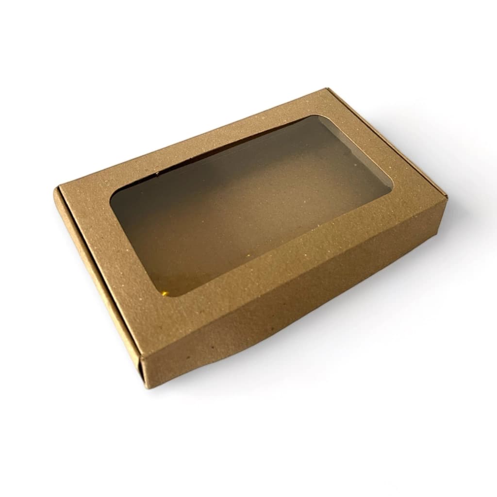 Caja Tipo Maletín Ventana 19x12x3 cm