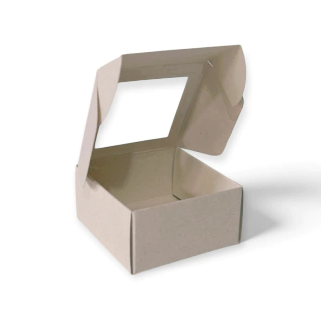 Caja Tipo Maletín Ventana 7x7x3.5 cm