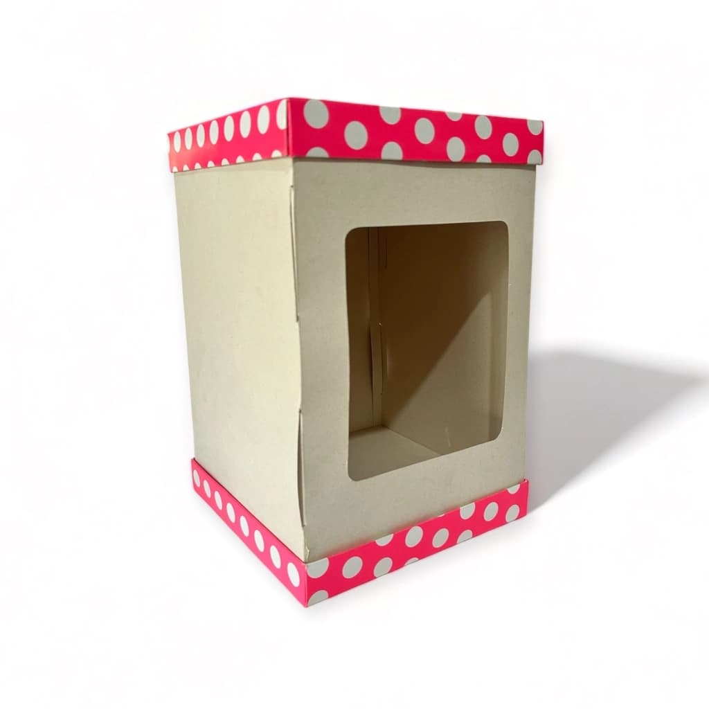 Caja Torta Armable 21X21X30 cm 4
