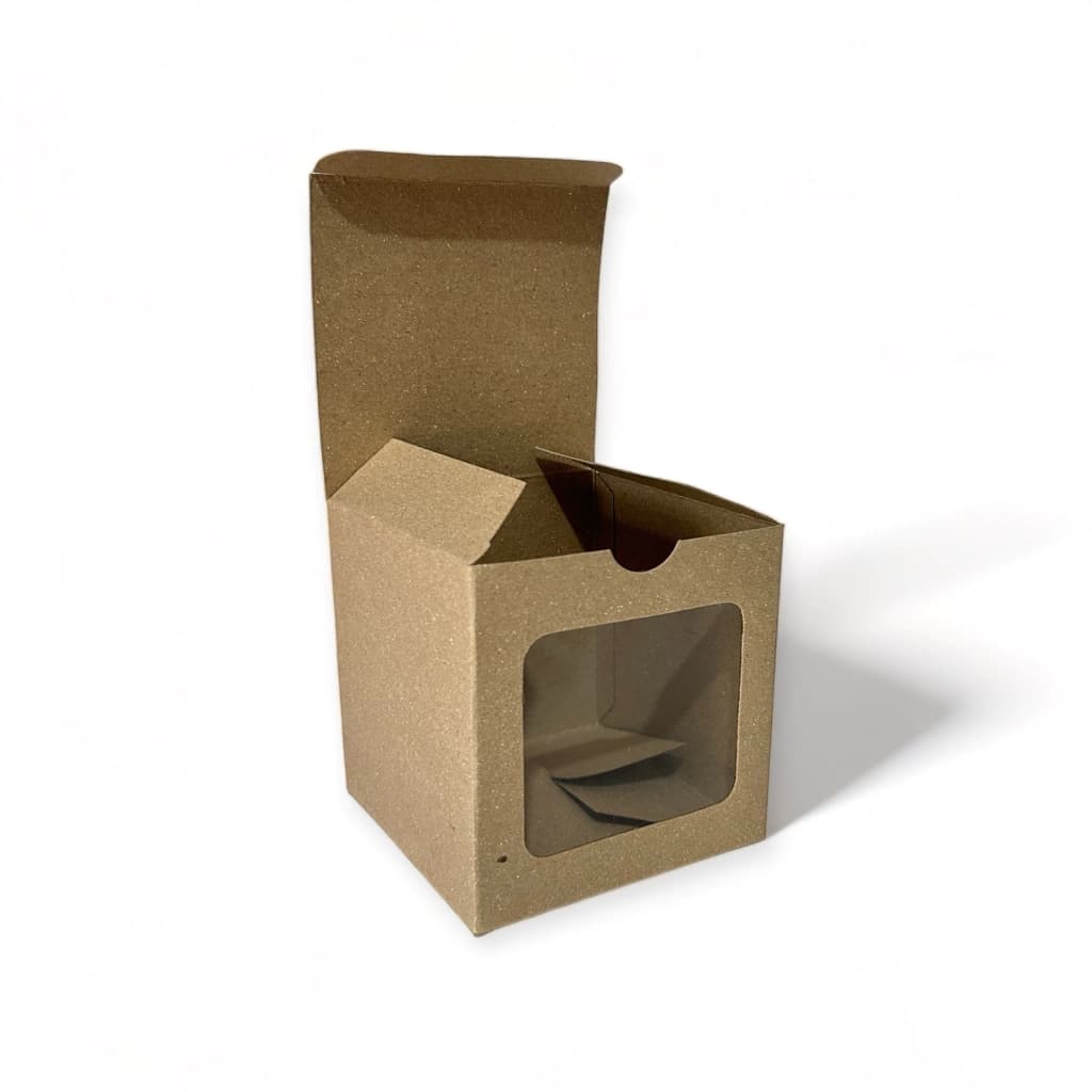 Caja Una Pieza Ventana 10x10x10 cm 3
