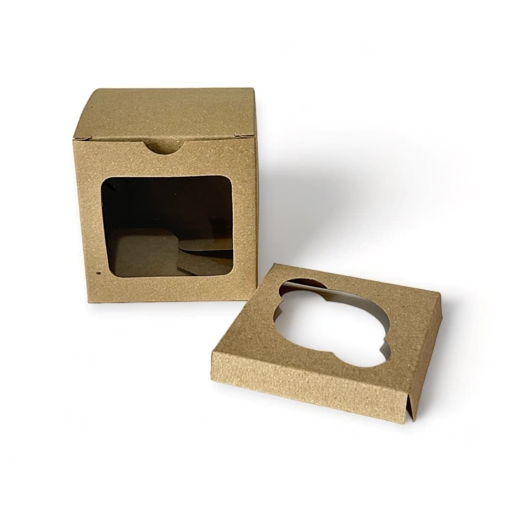 Caja Una Pieza Ventana 10x10x10 cm 4