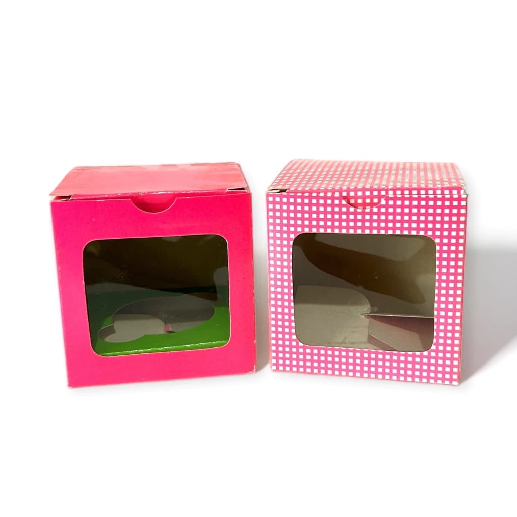 Caja Una Pieza Ventana 10x10x10 cm 5