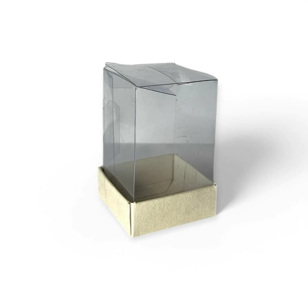 Caja Una Pieza 5x5x8 Acetato Base Carton