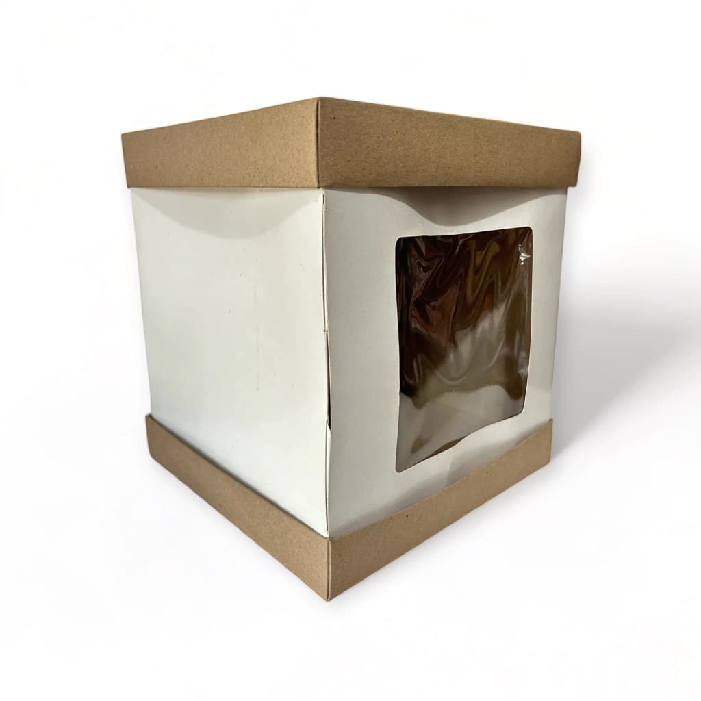 Caja Torta Armable 27X27X30 cm