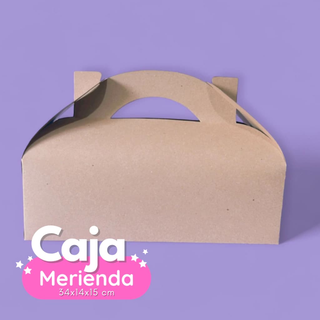 Lonchera Tipo Merienda 34x14x15 cm