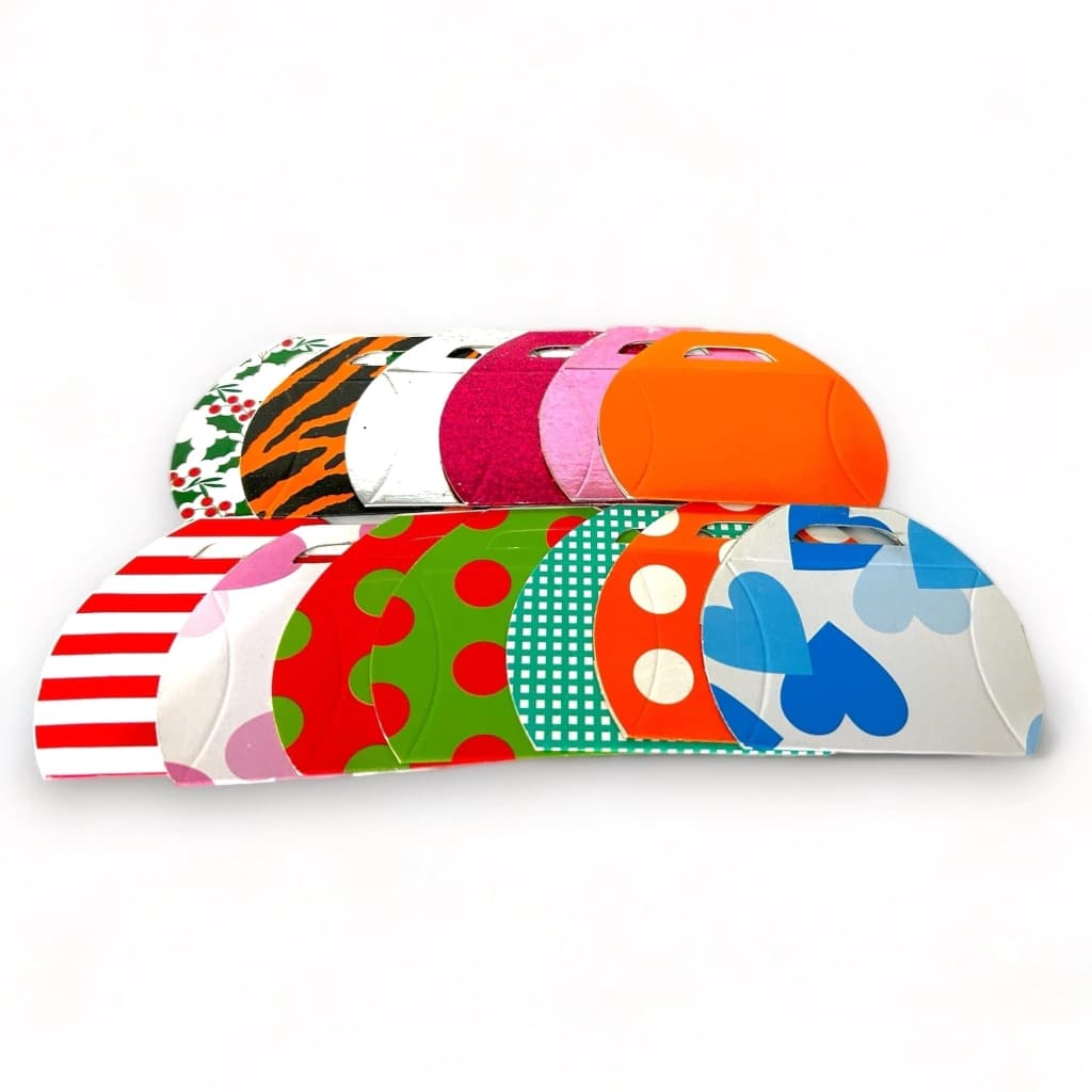 Mini almohada #01 en cartón para accesorios y bisutería 3